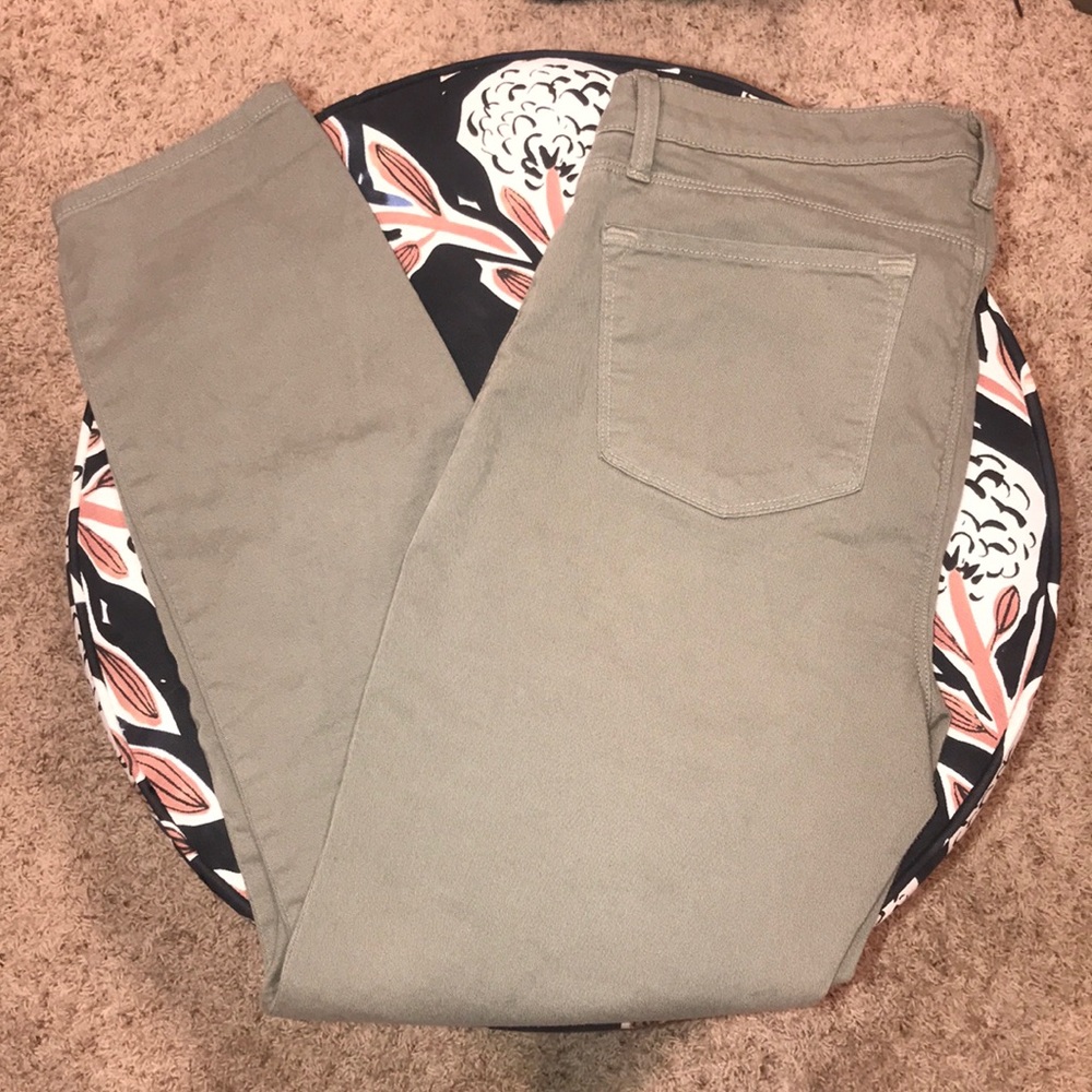 J-Brand cropped rail jeans